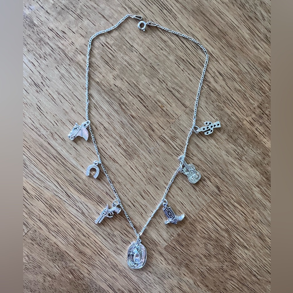 Cowboy Charm Necklace